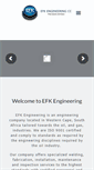 Mobile Screenshot of efk-engineering.com